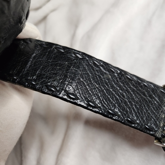 Host Pick Ostrich belt 🇮🇹 Italy size 30-33 - Picture 14 of 16